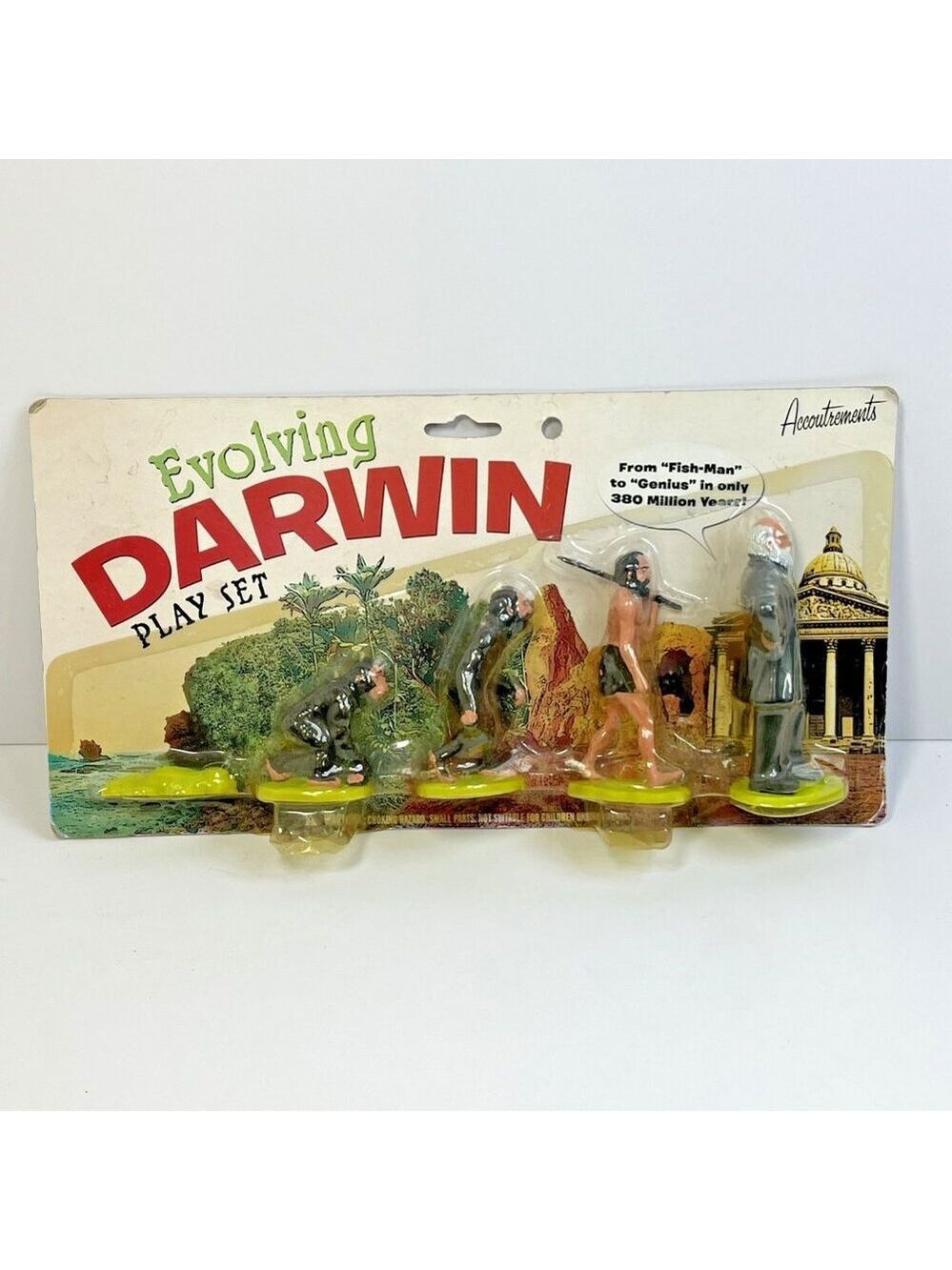 Accoutrements Evolving Darwin Play Set Toy Collectible Sealed CN *Read